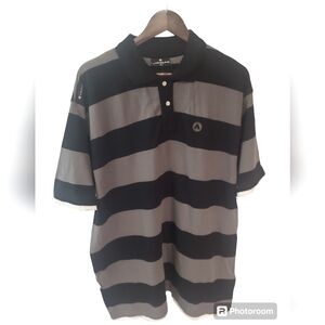 Mens Airwalk Polo Shirt Short Sleeve Size L